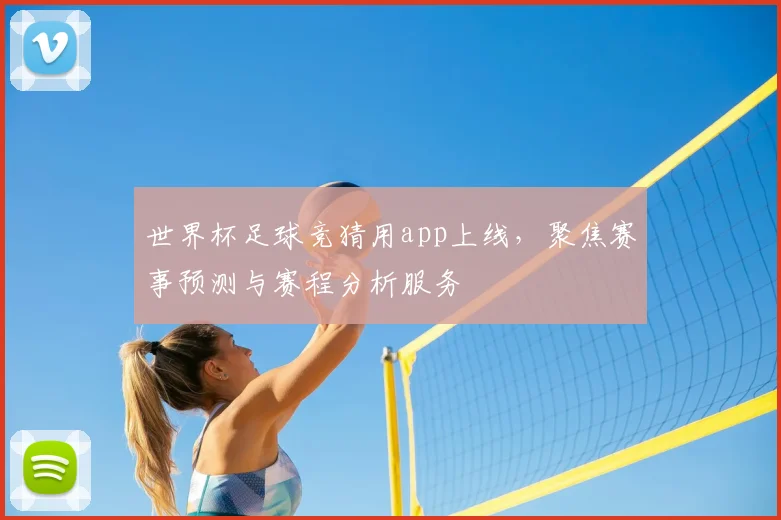 世界杯足球竞猜用app上线,聚焦赛事预测与赛程分析服务