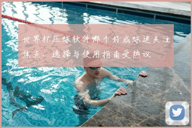 世界杯压球软件哪个好成球迷关注焦点,选择与使用指南受热议